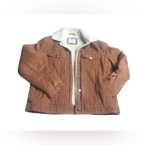 Bershka woman’s corduroy fleece jacket size small - Picture 11 of 11